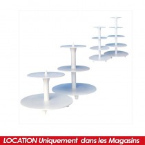 LOCATION PRÉSENTOIR PLASTIQUE 5 NIVEAUX