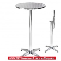 LOCATION TABLE MANGE DEBOUT DIAM 85 CM