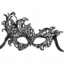 LOUP EN DENTELLE NOIR FEMME