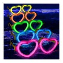 LUNETTES FESTIVES FLUORESCENTES CURS COLORÉES 6H