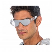 LUNETTES FESTIVES MONTURE INCOLORE MIROIR ADULTE