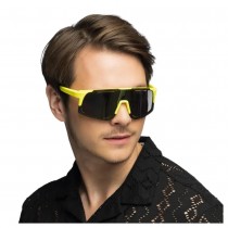 LUNETTES FESTIVES ZOUK JAUNE FLUO UV ADULTE