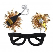 LUNETTES RESSORTS CÉLÉBRATION CHAMPAGNE ADULTE