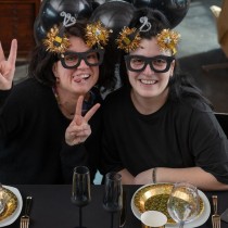 LUNETTES RESSORTS CÉLÉBRATION CHAMPAGNE ADULTE