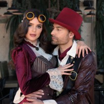 LUNETTES RÉTRO STEAMPUNK ADULTE