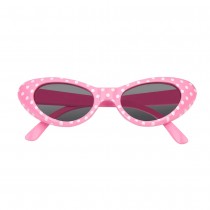 LUNETTES SOLEIL PIN-UP À POIS ANNÉES 50 FEMME