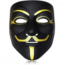 MASQUE ANONYMOUS NOIR PVC