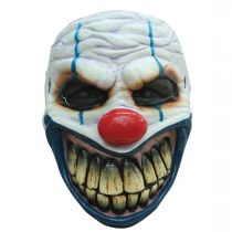 MASQUE CLOWN REDOUTABLE LATEX ADULTE