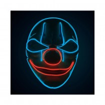 MASQUE DE CLOWN LED PVC