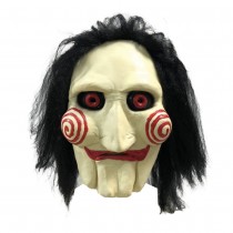 MASQUE INTÉGRAL LATEX PERRUQUE JIGSAW ADULTE