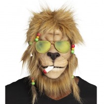 MASQUE INTÉGRAL LION RASTA