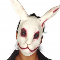 MASQUE LAPIN TERRIFIANT LATEX