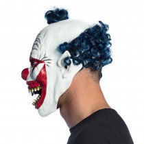 MASQUE LATEX CLOWN VAMPIRE TERRIFIANT ADULTE