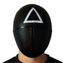 MASQUE SQUAD KILLER NOIR TRIANGLE BLANC ADULTE