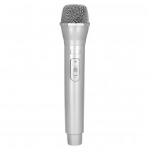 MICROPHONE SCÈNE 23.5CM ARGENT