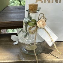 MIGNONETTE VERRE BOUCHON LIÈGE 175ML 7.5X11.5CM