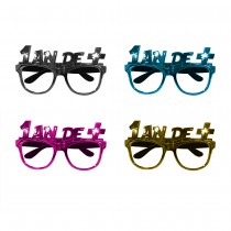 MONTURE LUNETTES ANNIVERSAIRE COULEUR MÉTAL