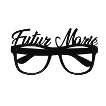 MONTURE LUNETTES FUTUR MARIÉ NOIR MÉTAL