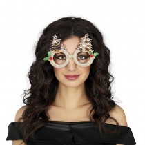 MONTURE PAIRE DE LUNETTES SAPIN SEQUINS ADULTE