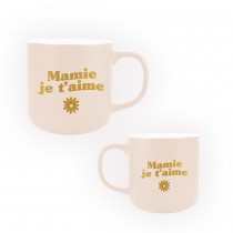 MUG CÉRAMIQUE MAMIE JE T\'AIME MAT