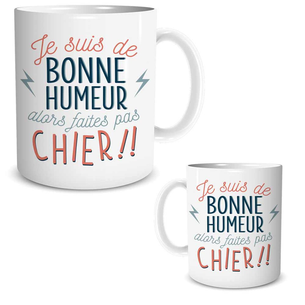 MUG JE SUIS DE BONNE HUMEUR