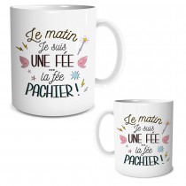 MUG LE MATIN JE SUIS UNE FEE