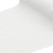 NAPPE COTON 125X240CM BLANC