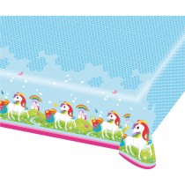 NAPPE EN PLASTIQUE 180X120 LICORNE