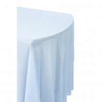 NAPPE MOUSSELINE SOIE EFFILOCHÉE 1.45X2.4M CIEL