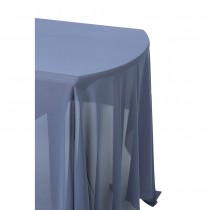 NAPPE MOUSSELINE SOIE EFFILOCHÉE 1.45X2.4M ORAGE