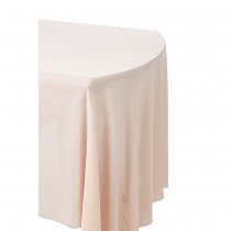 NAPPE MOUSSELINE SOIE EFFILOCHÉE 1.45X2.4M POUDRÉ