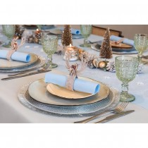 NAPPE PAPIER AIRLAID 25X1.2M COOL GRAY