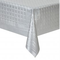 NAPPE PAPIER DAMASSÉ ROULEAU 1.18X20M ARGENT