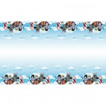 NAPPE PAPIER NARUTO SHIPPUDEN 136X228CM BLEU