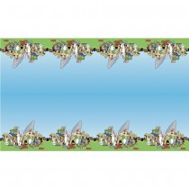 NAPPE PAPIER RECYCLABLE ASTÉRIX 136X228CM BLEU