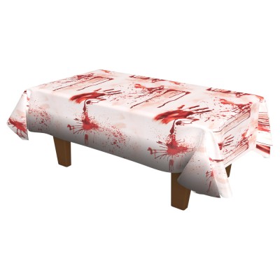 NAPPE PLASTIQUE SOIF DE SANG 270X136CM