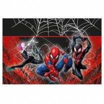 NAPPE PLASTIQUE SPIDERMAN WORLD OF WEBS 180X120CM