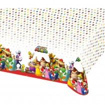 NAPPE PLASTIQUE SUPER MARIO BROS 120X180CM