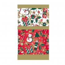 NAPPE PLIÉE EFFET SATIN CASSE-NOISETTE 220X140CM