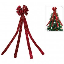 N?\'UD DÉCO ARBRE NOËL 130X33CM ROUGE