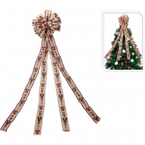 N?\'UD DÉCO ARBRE NOËL CASSE-NOISETTE 130X33CM