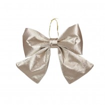 N?\'UD DÉCORATIF TISSU BRILLANT 22X19CM OR