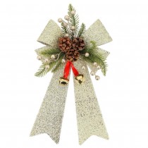 N?\'UD PLASTIQUE BRANCHAGES GRELOTS 26X41CM OR