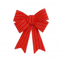 N?\'UD PVC PAILLETTES 18X4X25CM ROUGE DORÉ