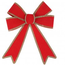 N?\'UD VELOURS PAILLETTES 30X37CM ROUGE