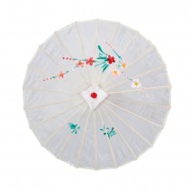 OMBRELLE JAPONAISE PAPIER IMPRIMÉ FLEURI 82CM