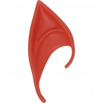 OREILLES PONTUES LATEX ROUGE DIABLE