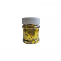 PAILLETTES NID D\'ABEILLE 100G 6MM OR