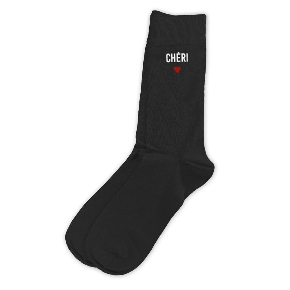 Chaussettes Noires Homme