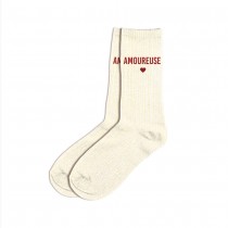 PAIRE DE CHAUSSETTES PAILLETTES AMOUREUSE FEMME